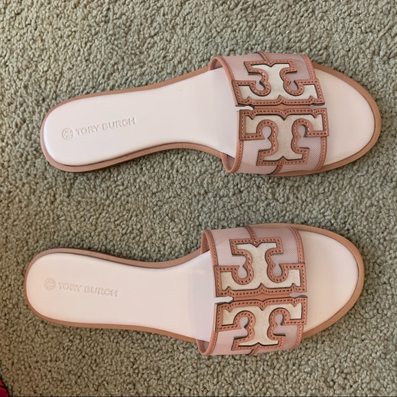 NEW 8 Tory Burch Ines Mesh Slide Pink - Picture 6 of 11